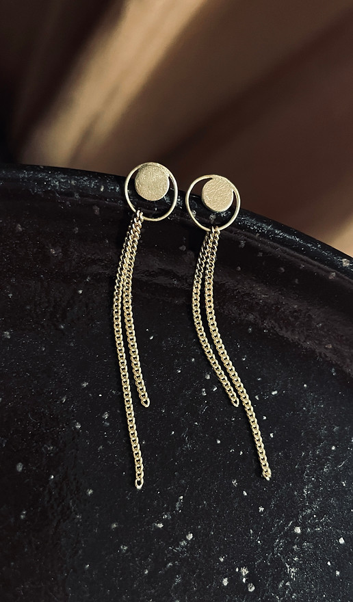 Maddi Miller Liquid Impressions Wasserfallohrringe