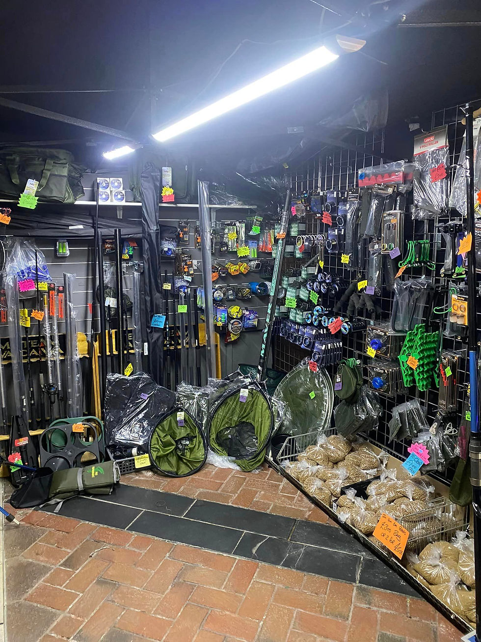Fishing Tackle in our Shop
