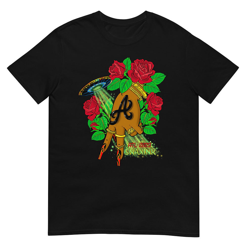 Thumbnail: Snax Ink ATL Short-Sleeve Unisex T-Shirt