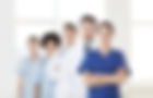 Smiling medical professionals represent an answering service for healthcare.