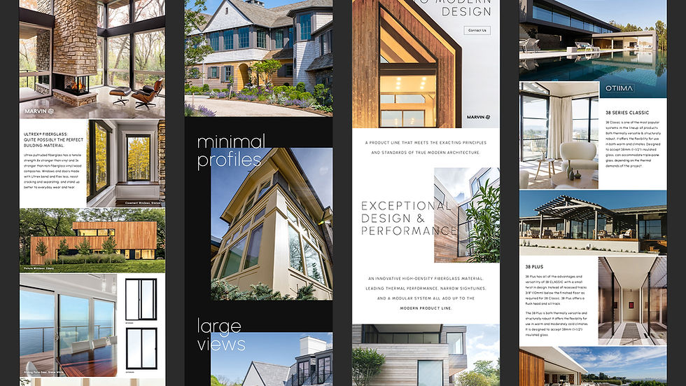 Enhance engagement with a visually stunning email design for architects and builders