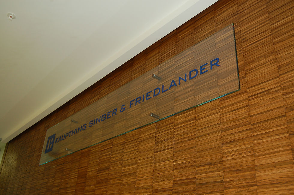 Kaupthing reception sign.Designed by Richard Conn Associates LLP.jpg