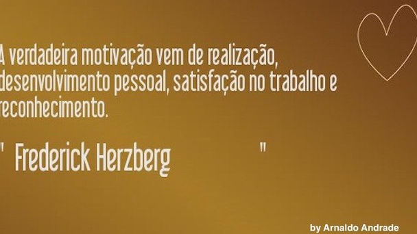 Reconhecimento e Valorização!
