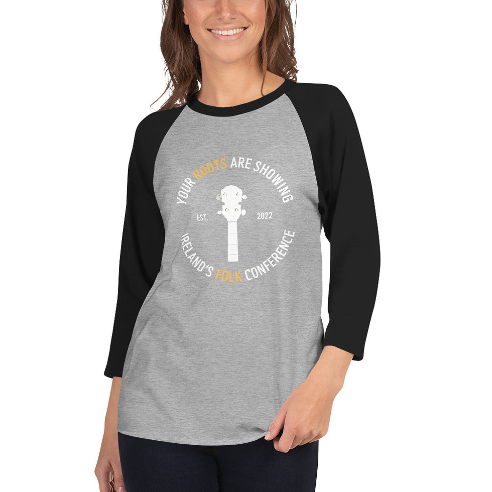 Thumbnail: 3/4 sleeve raglan shirt