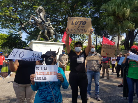 Contra las leyes esclavistas y las medidas económicas neoliberales, con unidad y lucha hasta derrota