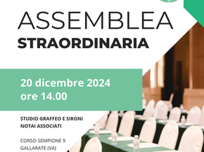 Assemblea straordinaria dei soci - CAST ONG