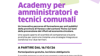 Interreg RIDUCITI: al via l'Academy per amministratori e tecnici comunali