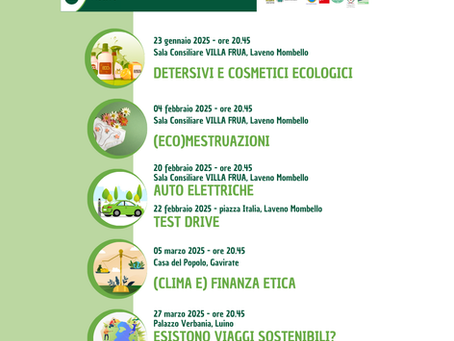Al via il ciclo di incontri SOS-tenibilità