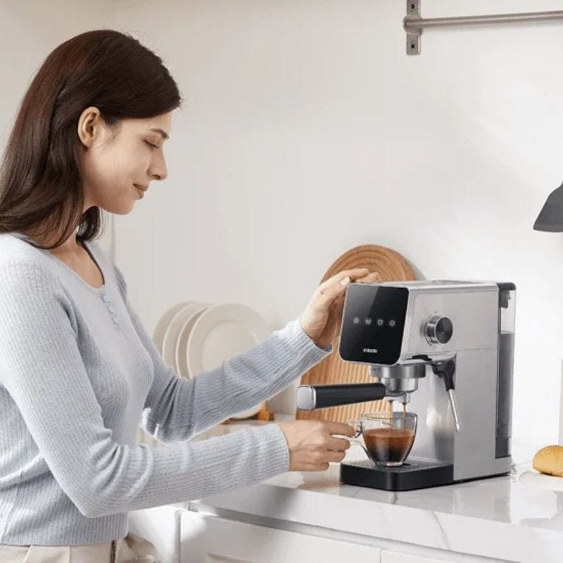 Miniatura: CAFETERA ESPRESSO XIAOMI SEMI-AUTOMATICA 20 BARES ESPUMADOR ACERO INOXIDABLE