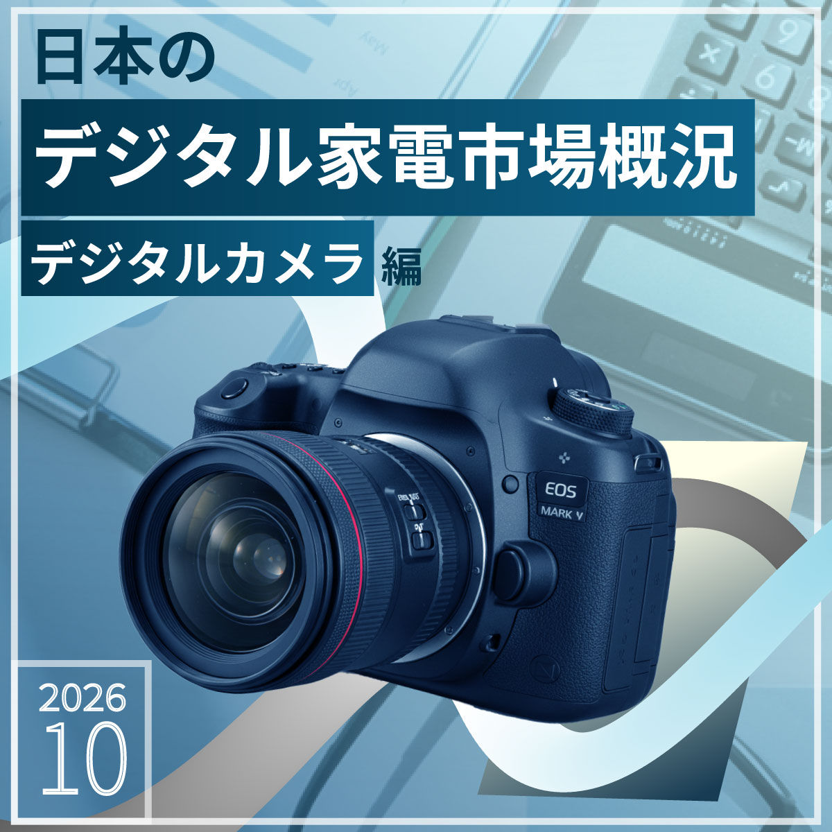 日本のデジタル家電市場概況 2026年10月版(デジタルカメラ)