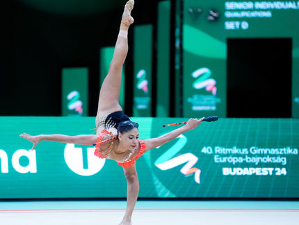 Rítmica: Joana Pinheiro brilha no Campeonato da Europa com um 22° lugar em Maças