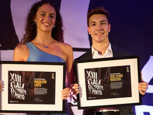 José Nogueira e Madalena Lages premiados pela Universidade do Porto