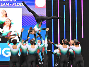 TeamGym: Seleção Nacional Júnior termina Campeonato da Europa em 10° lugar