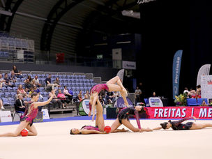 Conjunto Nacional fica em 6º lugar na Taça do Mundo de Rítmica