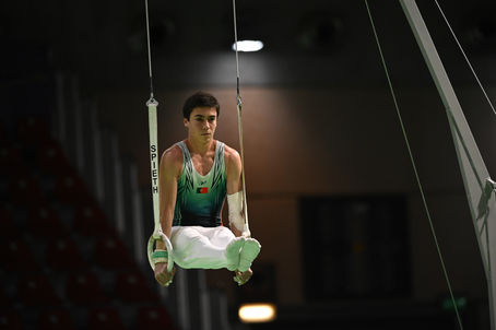 Manuel Santos não completa Campeonato da Europa de Ginástica Artística