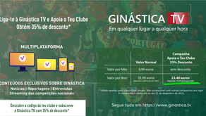 Campanha "Liga-te à Ginástica TV e Apoia o Teu Clube"