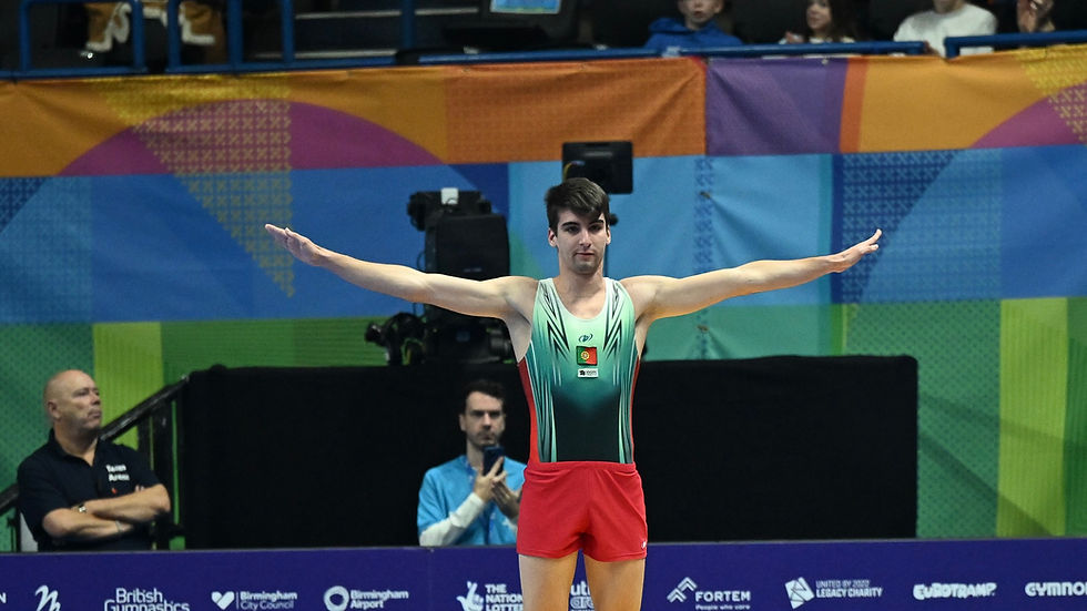 Vasco Peso conquista Bronze em Tumbling na Taça do Mundo de Baku