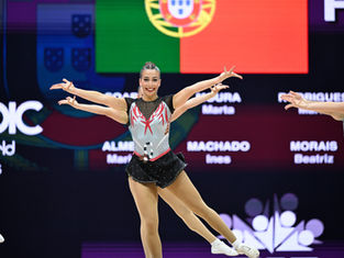 Aeróbica: Portugal termina AeroStep em 8° lugar no Campeonato do Mundo