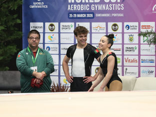 Aeróbica: Pares Mistos abrem Taça do Mundo em Cantanhede