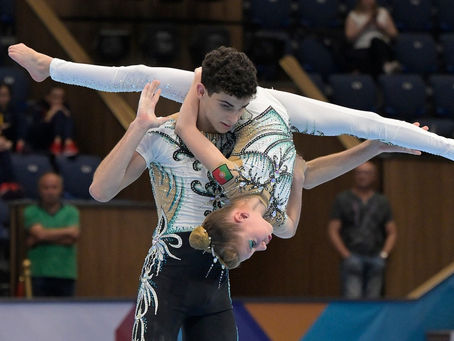 Acrobática: Portugal tem dois pares na final da Competição Europeia por Grupos de Idades