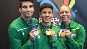 Portugal conquista Ouro, Prata e Bronze na Taça do Mundo de Trampolins