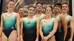 Aeróbica em Cantanhede para a primeira Taça do Mundo da temporada