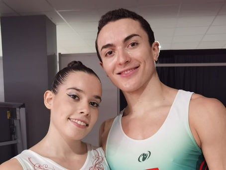 Rui Cansado e Tânia Almeida estão na final da Taça do Mundo de Aeróbica