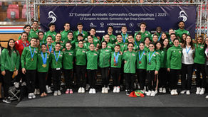 Portugal termina Campeonato da Europa de Acrobática em 1° lugar