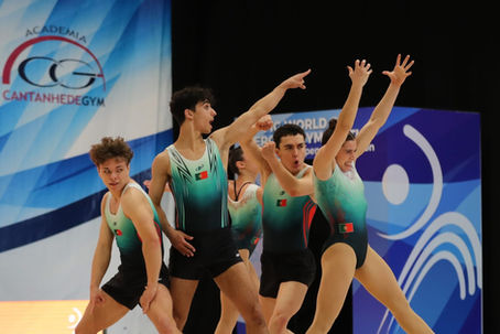 Seleção Nacional garante lugar em seis finais da Taça do Mundo de Aeróbica