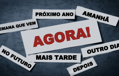 Quem nunca procrastinou, que jogue a primeira pedra
