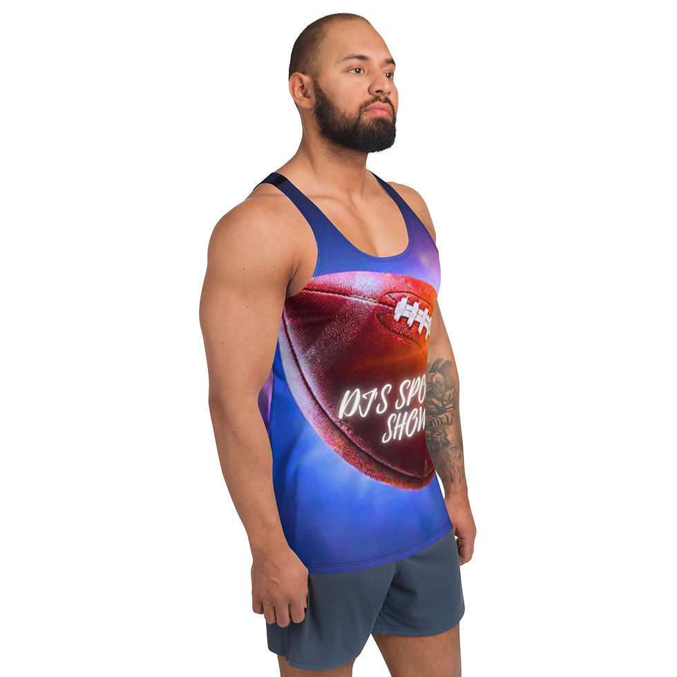 Thumbnail: DJ's Football Unisex Tank Top