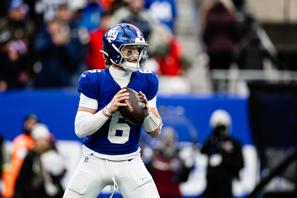Jaxson Dart photo courtesy New York Football Giants