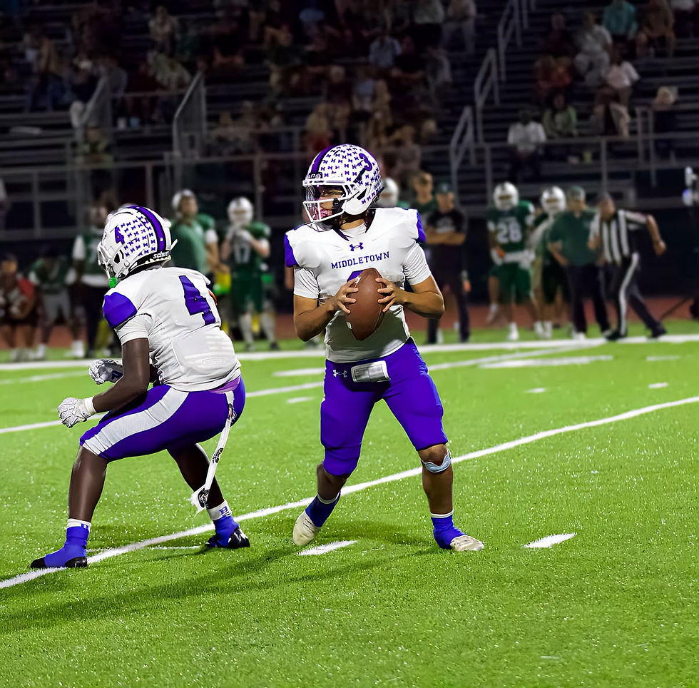 Jojo Royal looking to make a throw against Cornwall.