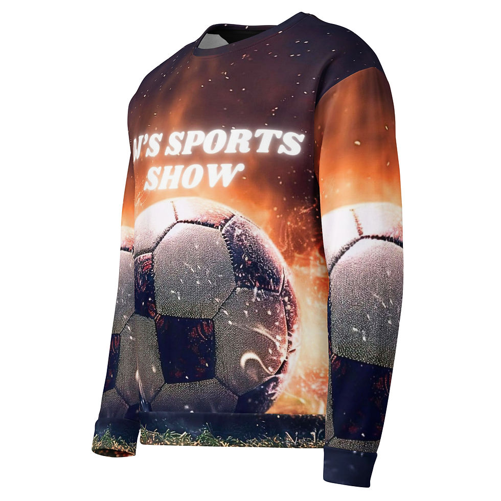 Thumbnail: DJ's Soccer Fire Unisex Sweatshirt