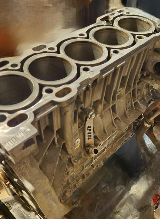 Thumbnail: Oil return adapter AN fitting Volvo whiteblock