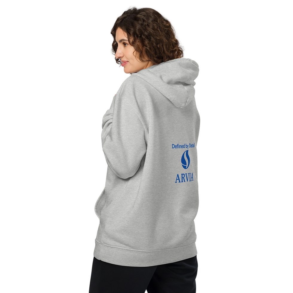 Thumbnail: Arvia Blue Essential Organic Hoodie (Print)
