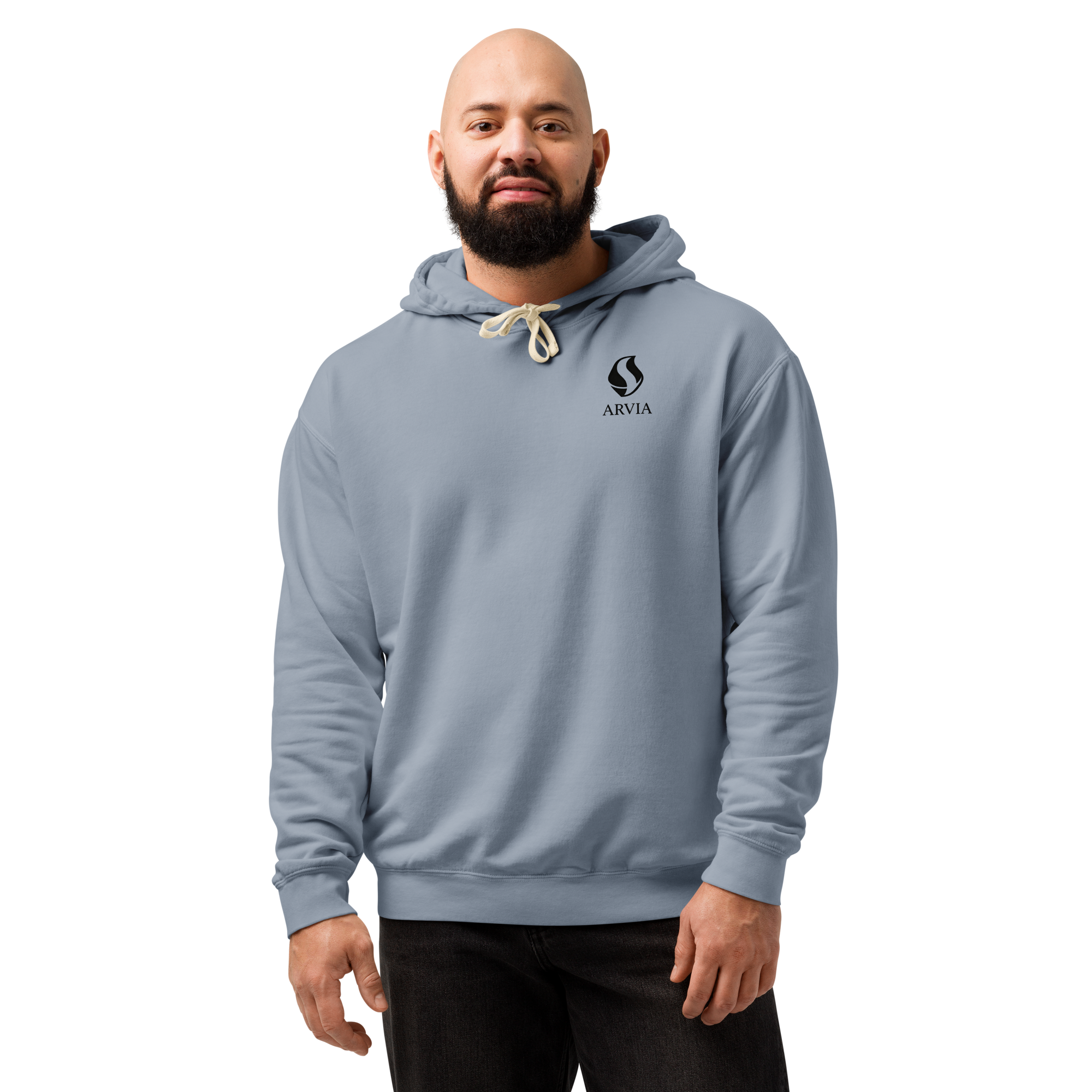 Arvia Garment-Dyed Lightweight Hoodie (Print)