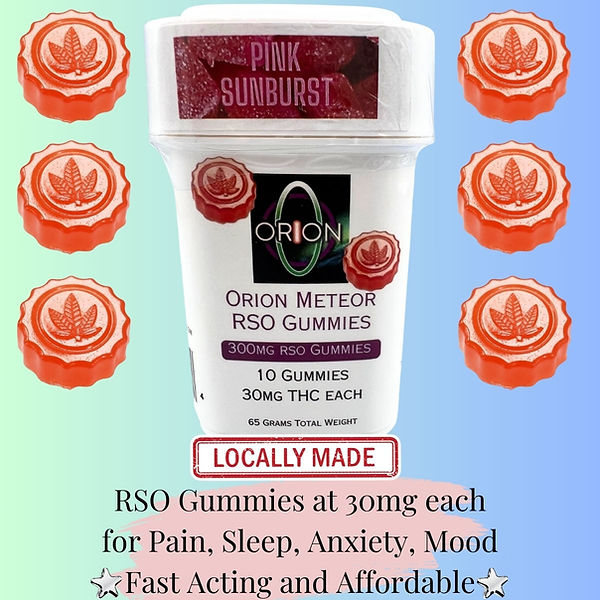 RSO Cannabis Gummies at Higher Health Monkey Island