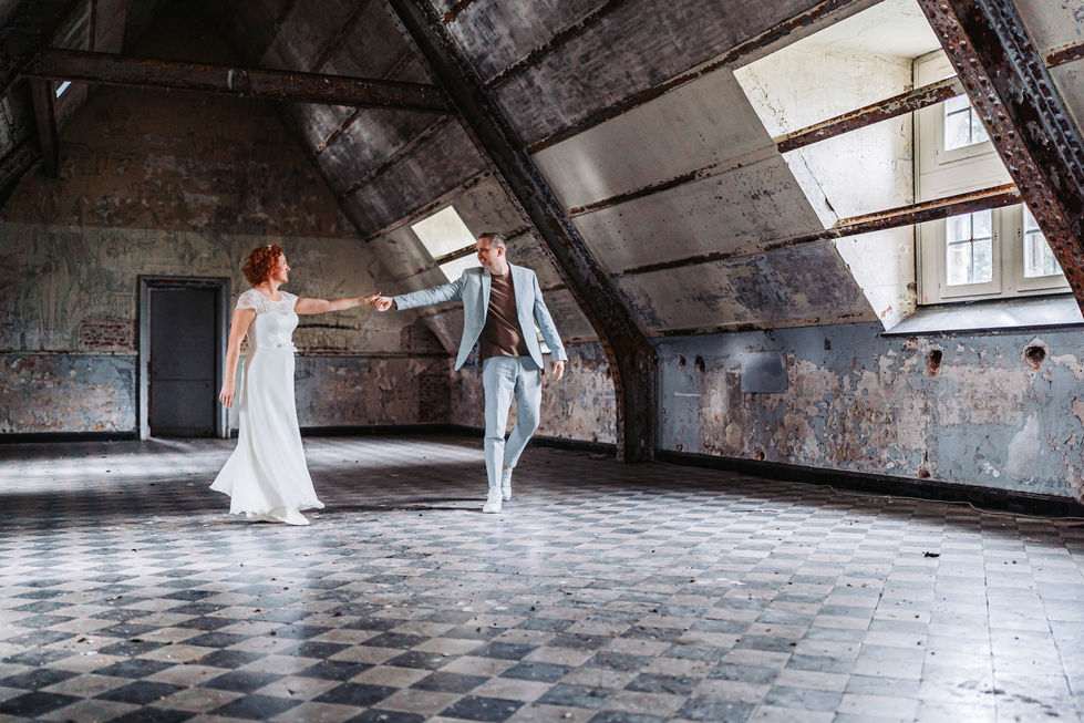 Huwelijksreportage TIneke & Mike (indoor)