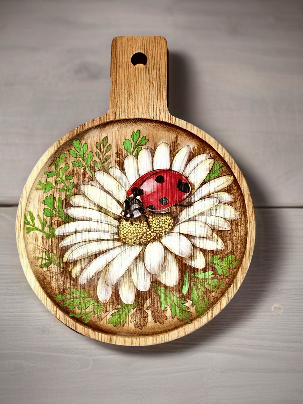 Thumbnail: Daisy & Ladybug Mini Serving Board