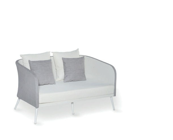 Sofá 2 lugares - Ankara - Ref 382 -- 130 cm x 87 cm x 86 cm.