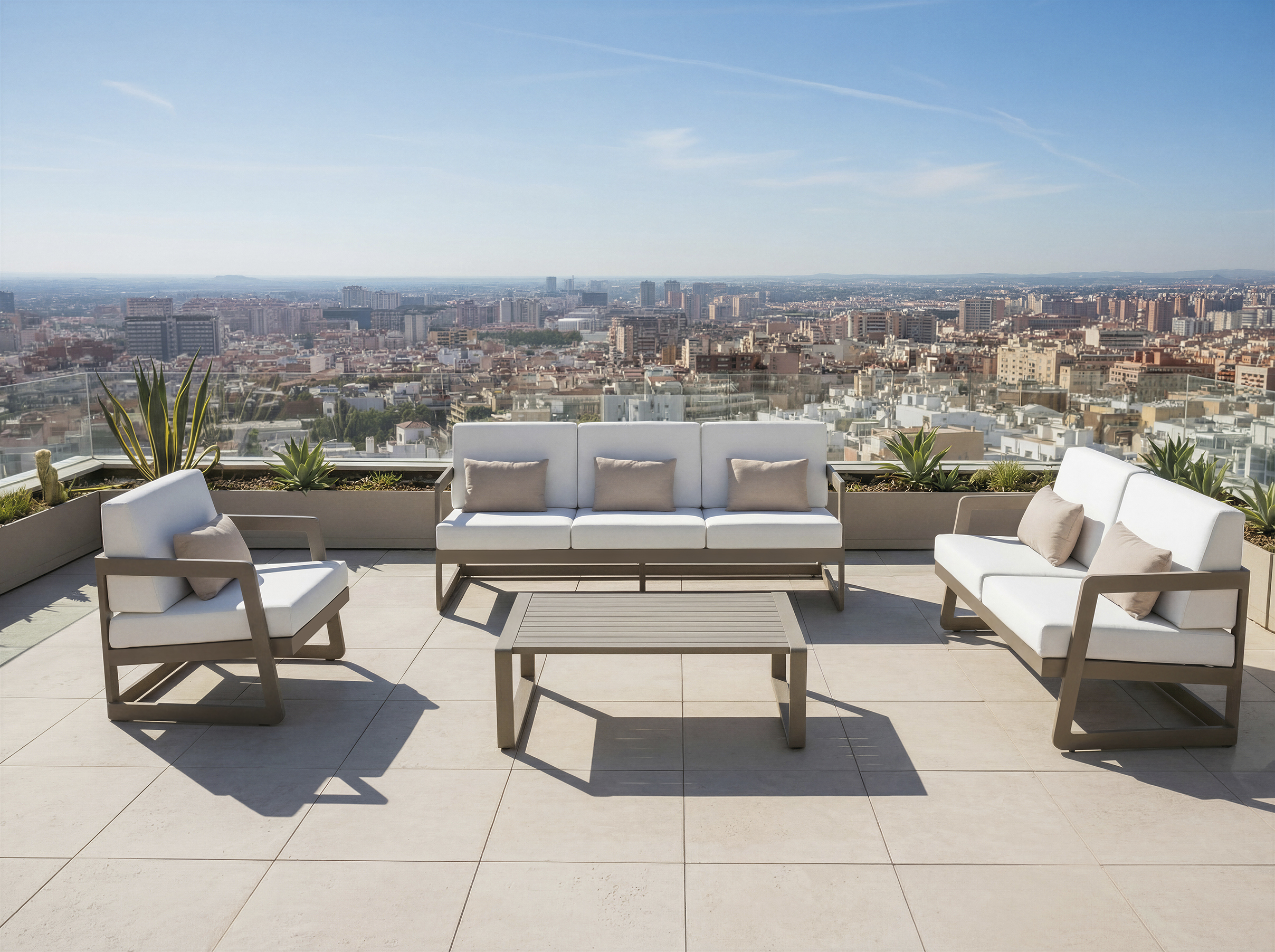 Mesa de centro FARO — Ref. 274 — ambiente da coleção