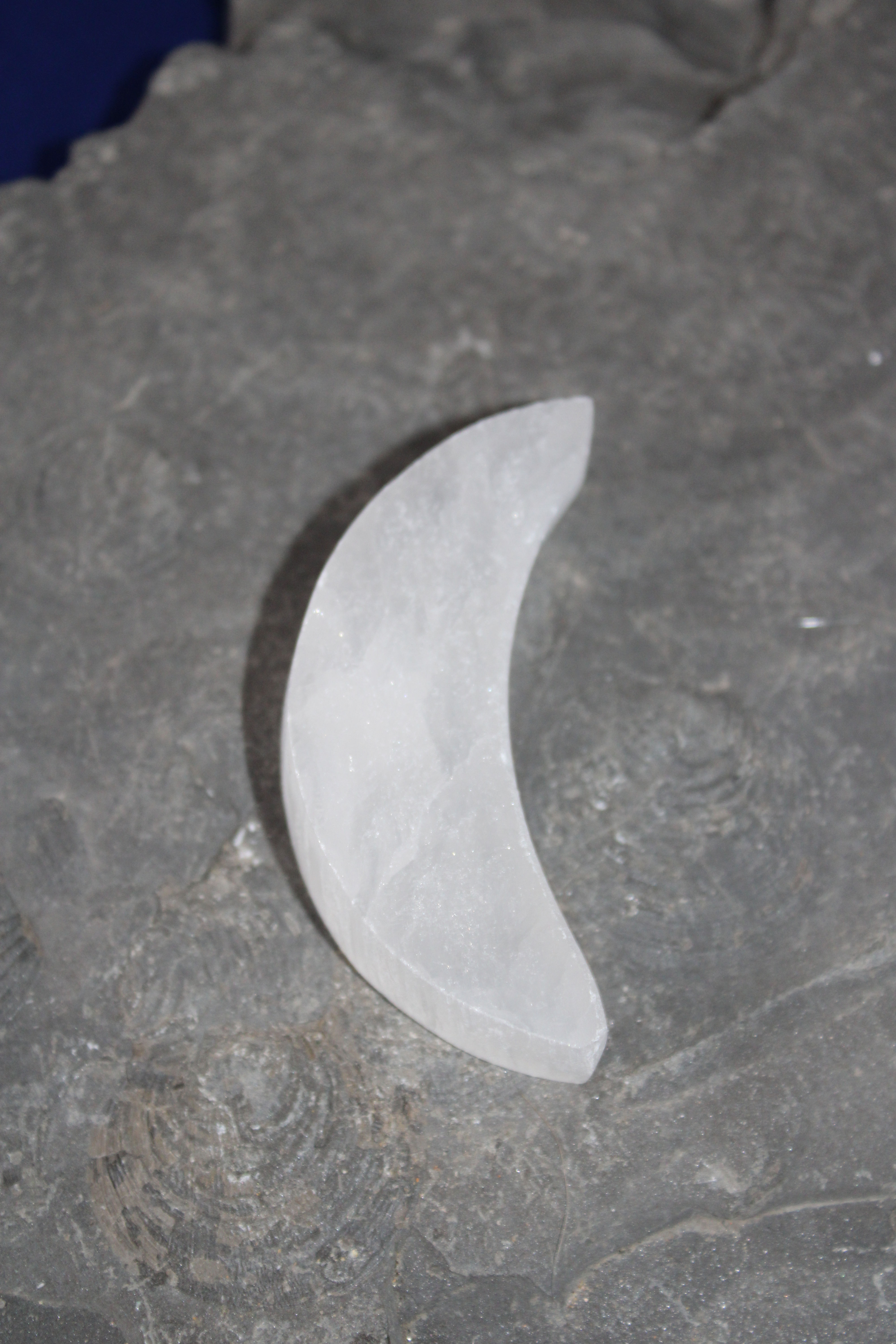 Selenite  Crescent  Moon