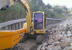 Dowling Excavations site dumper