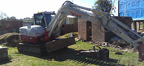 Dowling Excavations site dumper