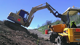 Dowling Excavations site dumper