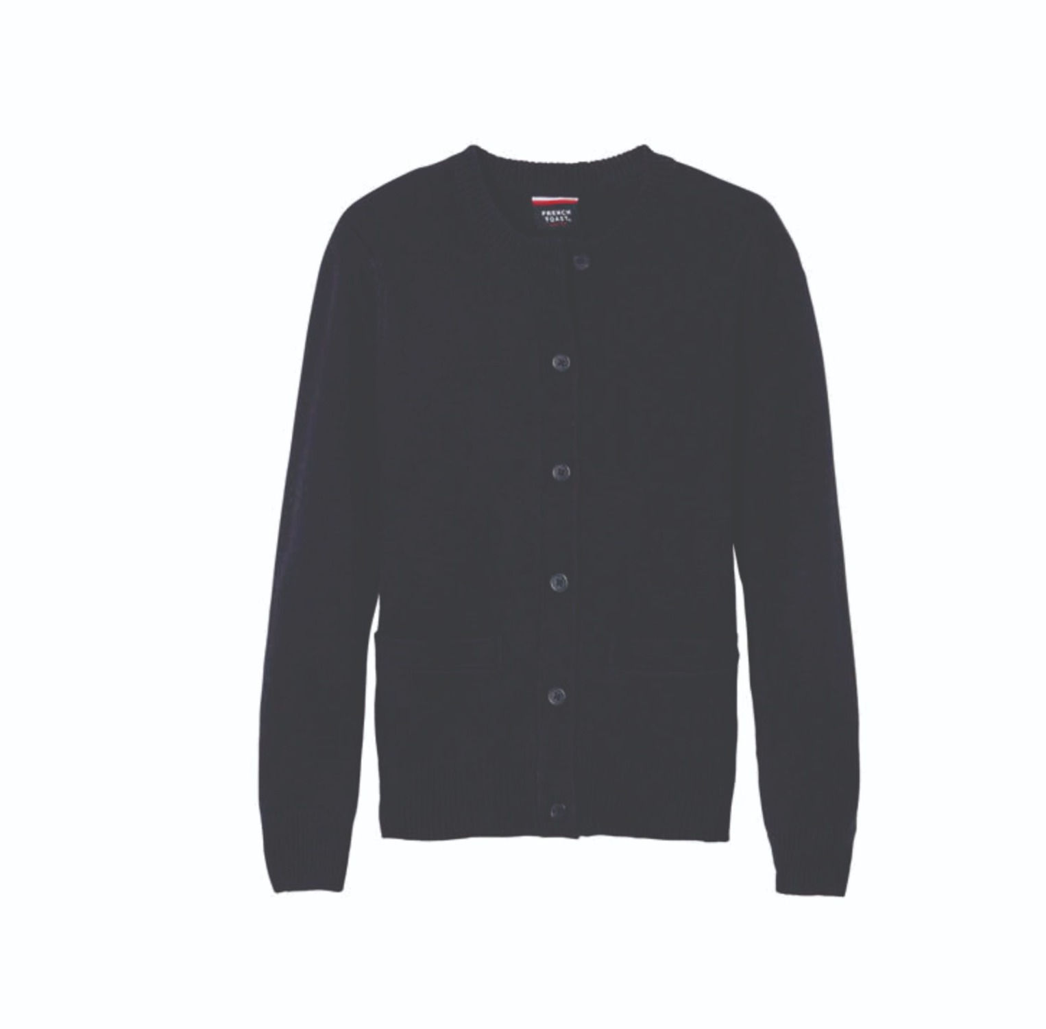 Girl's Crew Neck Cardigan Sweater *** Embroider***