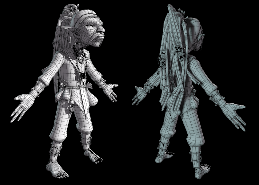 Shaman Low Poly