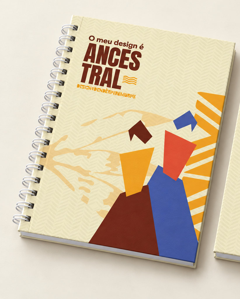 Caderno A5: O meu design é ancestral — 2