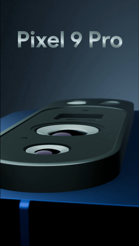 Google Pixel 9 Pro 3D Product Animation